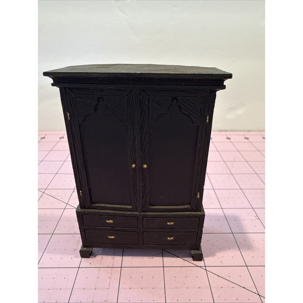 2-Door Armoire‎ Top 1:12 Dollhouse Miniature